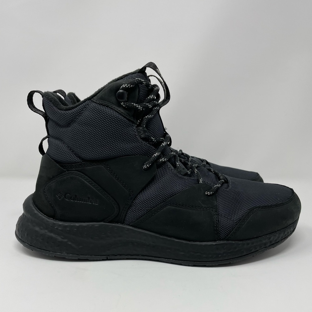 Columbia Men’s SH/FT Outdry Waterproof Lace-up Hiking Boot Black and Grey Size 9